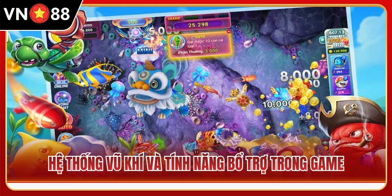 Kho trang bị đạn dược cùng tiện ích hỗ trợ trò chơi 