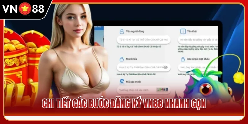 Quy trình đăng ký nick VN88 nhanh chóng từ A đến Z 