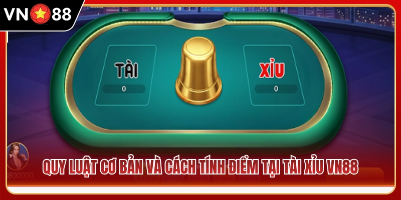 Luật chơi nền tảng cùng cơ chế tính điểm tài xỉu VN88
